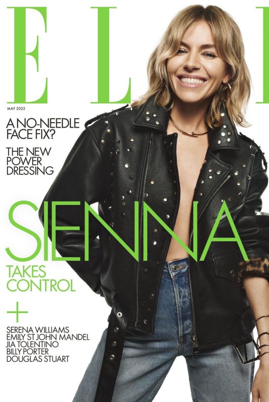 SIENNA MILLER for Elle Magazine, UK May 2022