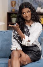 SIMONE ASHLEY at This Morning Show in London 04/12/2022