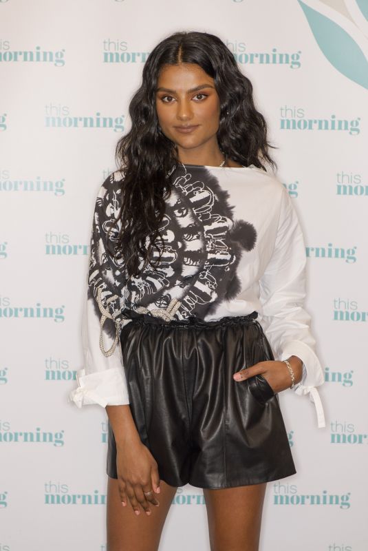 SIMONE ASHLEY at This Morning Show in London 04/12/2022