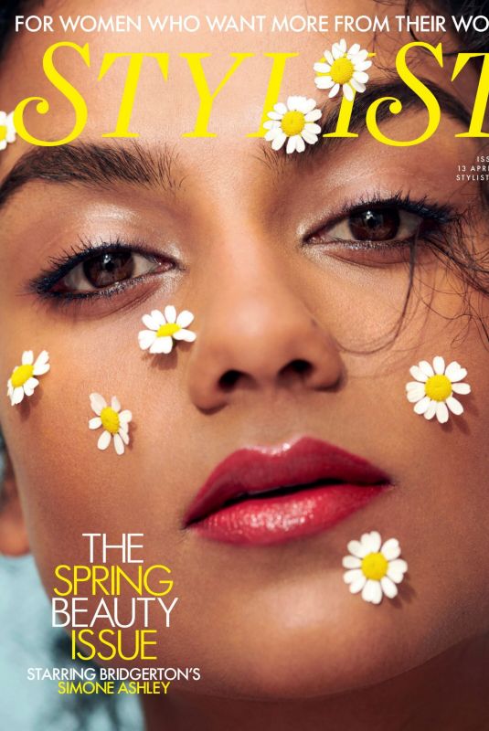 SIMONE ASHLEY in Stylist Magazine, April 2022