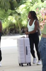 SIMONE BILES with a Group of Girlfriends After a Weekend Trip to Mexico 04/25/2022