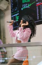 SINITTA Performs on Lesbian Visibility Week at London Stock-exchange 04/26/2022