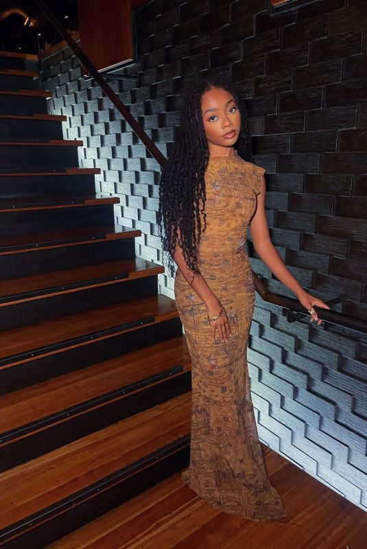 SKAI JACKSON - Instagram Photos 04/12/2022