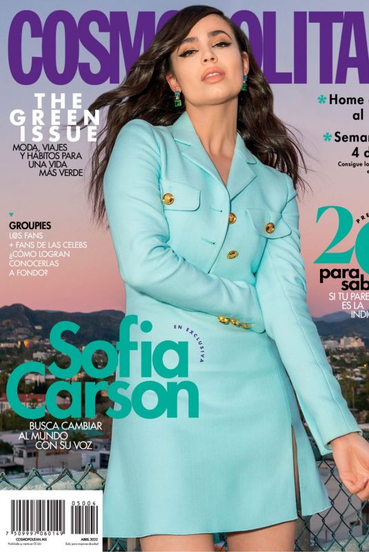 SOFIA CARSON in Cosmopolitan Magazine, Mexico April 2022