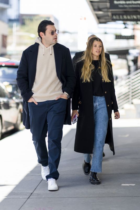 SOFIA RICHIE and Elliot Grainge Out Shopping at Vince Camuto in New York 04/08/2022