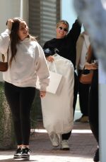 SOFIA RICHIE Shopping with Friends on Melrose Place in West Hollywood 04/13/2022