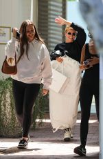 SOFIA RICHIE Shopping with Friends on Melrose Place in West Hollywood 04/13/2022