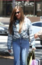 SOFIA VERGARA Arrives at America