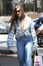 SOFIA VERGARA Arrives at America