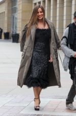 SOFIA VERGARA Arrives at America