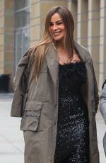 SOFIA VERGARA Arrives at America
