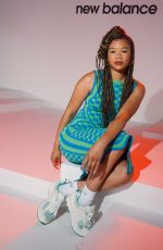 STORM REID at New Balance Launches Premier Multi-sport Facility, The Track in Boston 04/13/2022
