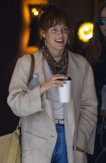 SUKI WATERHOUSE and RILEY KEOUGH Heading to the Set of Daisy Jones & The Six in New Orleans 04/12/2022