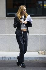 SUKI WATERHOUSE and RILEY KEOUGH Heading to the Set of Daisy Jones & The Six in New Orleans 04/12/2022