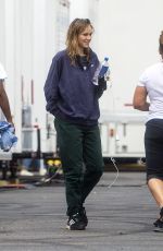 SUKI WATERHOUSE on the Set of Daisy Jones and the Six in New Orleans 04/04/2022