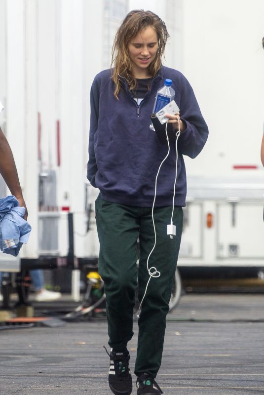 SUKI WATERHOUSE on the Set of Daisy Jones and the Six in New Orleans 04/04/2022