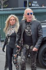SUZETTE and Dee SNIDER Arrives at 4th Annual Grammy Awards Viewing Party in Los Angeles 04/03/2022