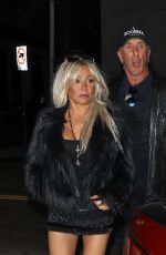 SUZETTE and Dee SNIDER Leaves Gracias Madre in West Hollywood 04/19/2022