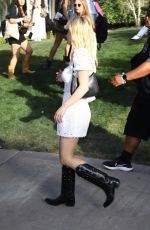 SYDNEY SWEENEY Arrives at Revolve Fest at Coachella in Indio 04/16/2022