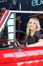 SYDNEY SWEENEY at NY Auto Parts Show 04/13/2002