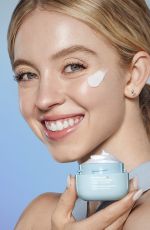 SYDNEY SWEENEY for Laneige Water Bank Blue Hyaluronic Collection, April 2022