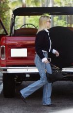 SYDNEY SWEENEY Heading to a Meeting in Los Angeles 04/27/2022