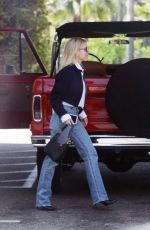 SYDNEY SWEENEY Heading to a Meeting in Los Angeles 04/27/2022