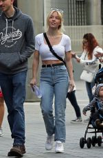 SYDNEY SWEENEY Out at Universal Studios in Hollywood 04/22/2022