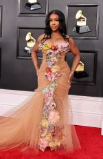 SZA at 64th Annual Grammy Awards in Las Vegas 04/03/2022