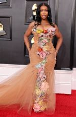 SZA at 64th Annual Grammy Awards in Las Vegas 04/03/2022