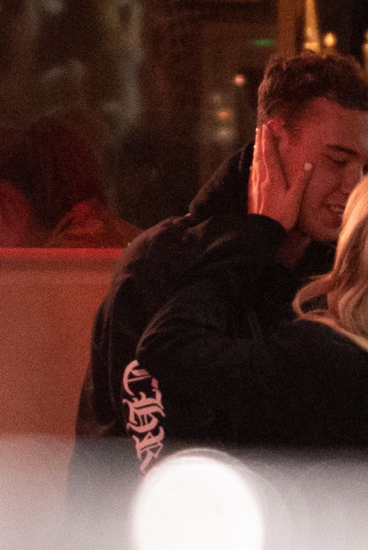 TALLIA STORM and Harvey Vale Out for Dinner Date at Ivy Asia in London 03/31/2022