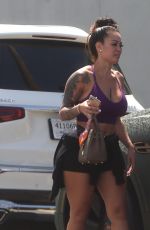 TELLI SWIFT Leaves Gym in Los Angeles 04/04/2022