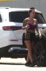 TELLI SWIFT Leaves Gym in Los Angeles 04/04/2022