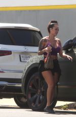 TELLI SWIFT Leaves Gym in Los Angeles 04/04/2022