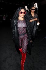 TEYANA A TAYLOR Leaves The Kardashian Launch Party in Hollywood 04/07/2022
