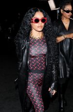 TEYANA A TAYLOR Leaves The Kardashian Launch Party in Hollywood 04/07/2022