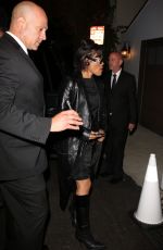 TEYANA TAYLOR Arrives at a Burberry Party in Los Angeles 04/19/2022