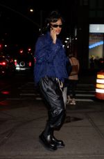 TEYANA TAYLOR Arrives at Vogue