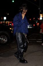 TEYANA TAYLOR Arrives at Vogue