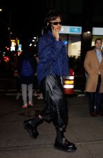 TEYANA TAYLOR Arrives at Vogue