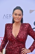 TIA CARRERE at 64th Annual Grammy Awards in Las Vegas 04/03/2022