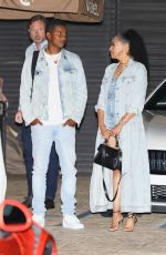 TIA MOWRY Out for Dinner Date at Nobu in Malibu 04/06/2022