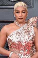 TIFFANY HADDISH at 64th Annual Grammy Awards in Las Vegas 04/03/2022