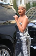 TIFFANY HADDISH Leaves Daily Front Row