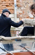 TINA KUNAKEY and Vincent Cassel Out in Venice 04/22/2022