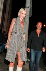 TINA LOUISE Out for Dinner at Catch LA in West Hollywood 04/22/2022