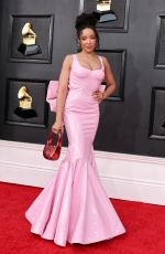 TINASHE at 64th Annual Grammy Awards in Las Vegas 04/03/2022