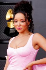 TINASHE at 64th Annual Grammy Awards in Las Vegas 04/03/2022