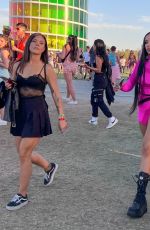 TINASHE at Coachella Valley Music and Arts Festival in Indio 04/15/2022
