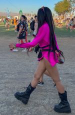 TINASHE at Coachella Valley Music and Arts Festival in Indio 04/15/2022